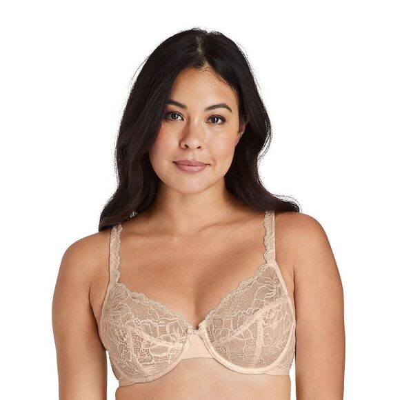 Bali Lace NWT Desire Underwire Bra Adjustable Comfort-U Straps 36DD - Picture 3 of 5
